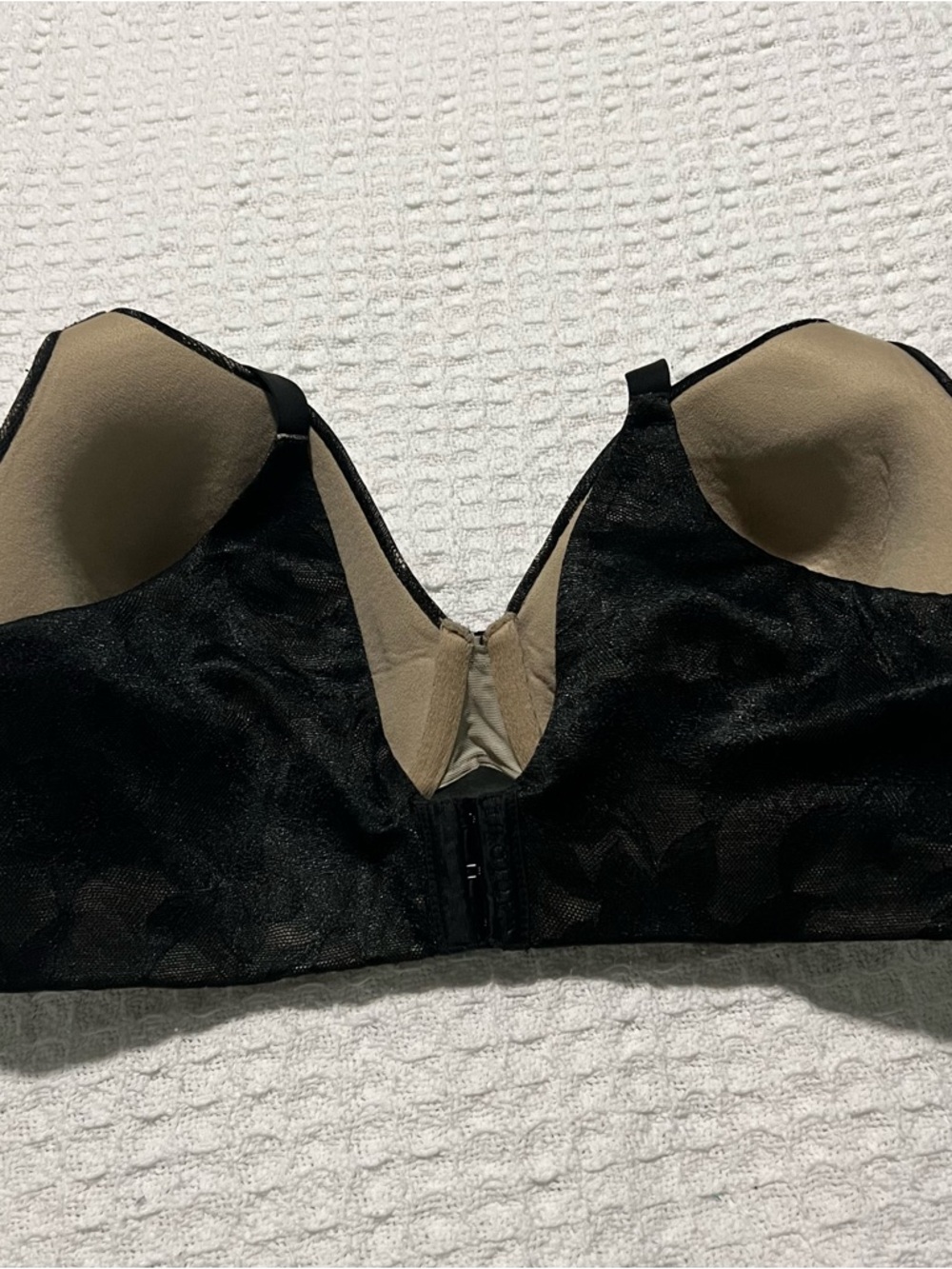 Cacique Lightly Lined Full Coverage Bra Bundle Size 38DDD Floral Teal/Black - Picture 5 of 12